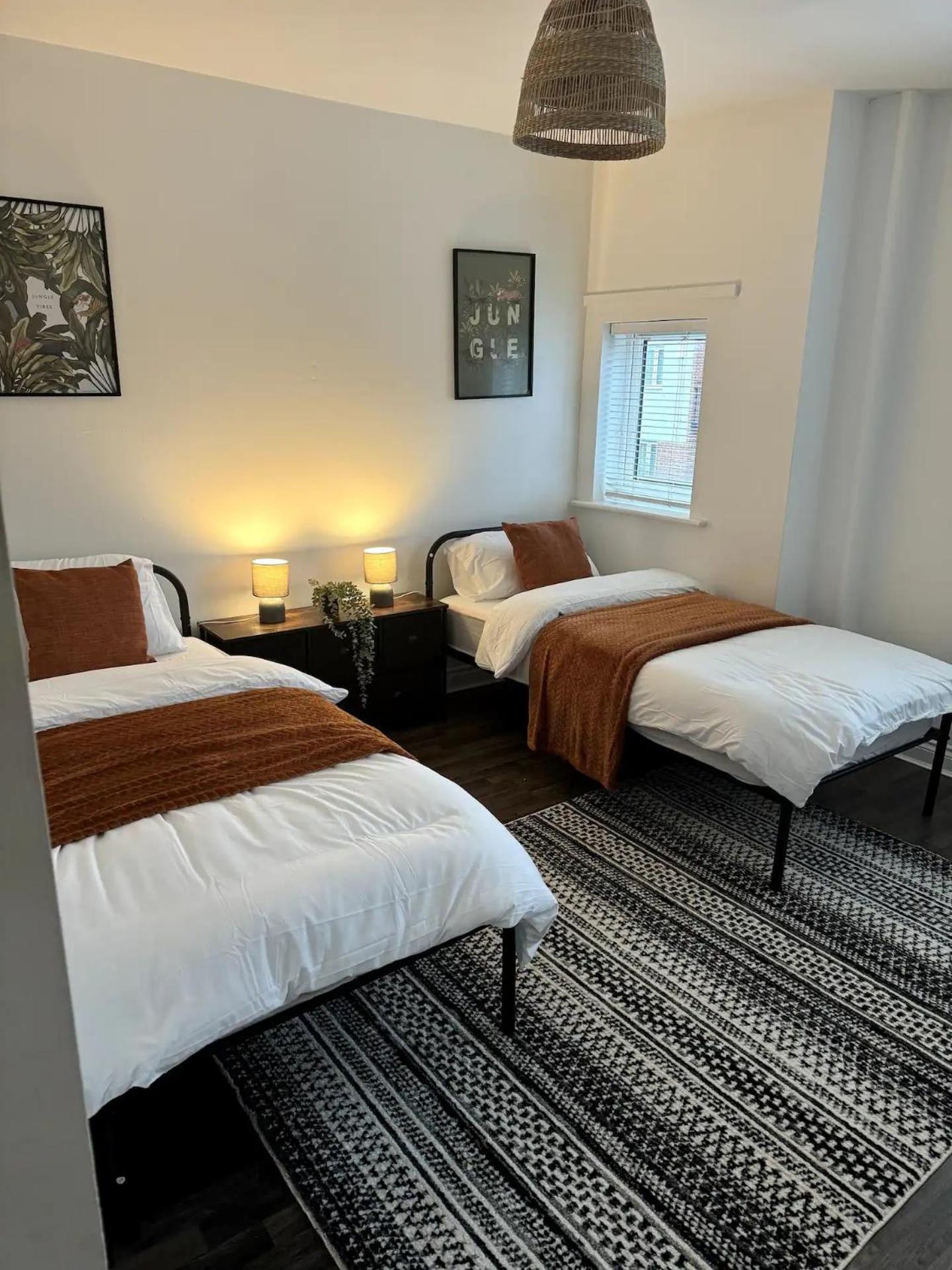 Modern Twin Room Near Ancoats & Etihad Stadium Manchester Exterior photo